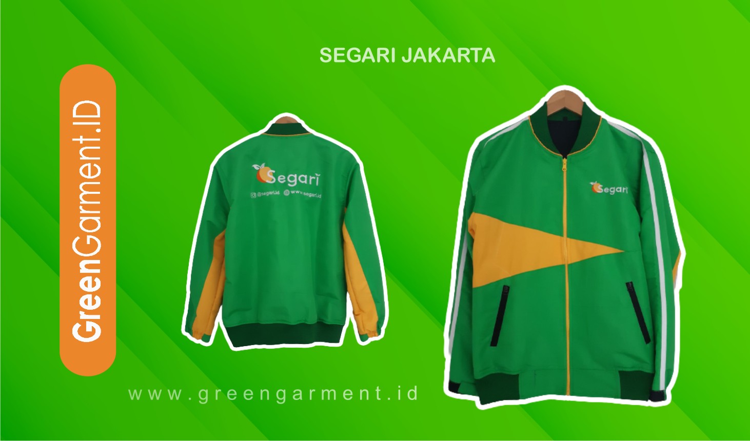 Jaket Segari Jakarta Green Garment